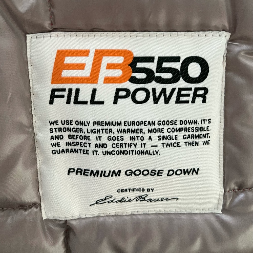 Puffer Jacket  Eddie Bauer Goose Down - Picture 8 of 10